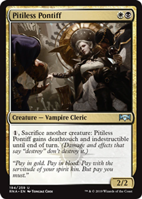 Pitiless Pontiff - RNA - U 
