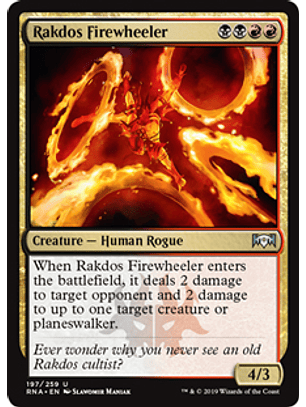 Rakdos Firewheeler - RNA - U