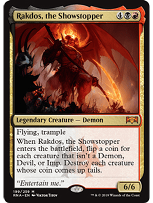 Rakdos, the Showstopper - RNA - M 