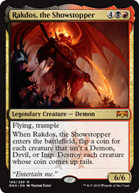 Rakdos, the Showstopper - RNA - M 