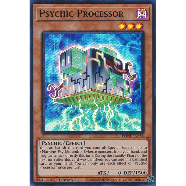 Psychic Processor - PHNI-EN081 - Ultra Rare