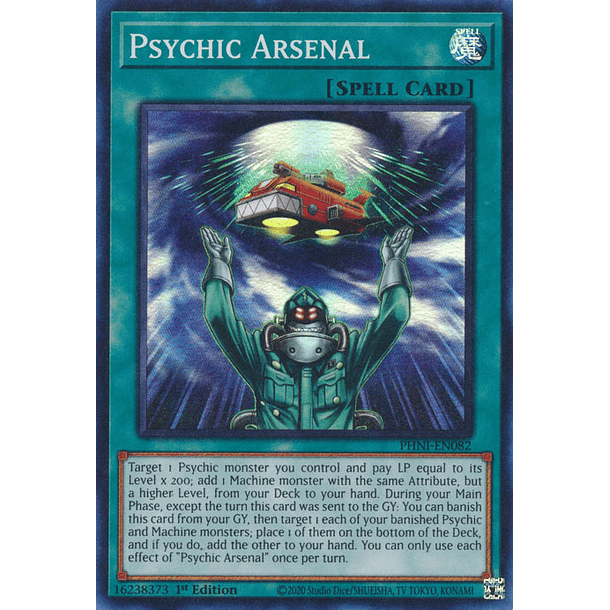 Psychic Arsenal - PHNI-EN082 - Super Rare