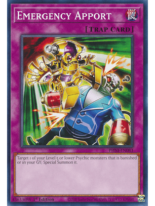 Emergency Apport - PHNI-EN083 - Common 