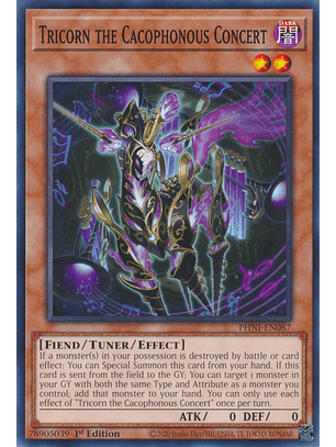 Tricorn the Cacophonous Concert - PHNI-EN087 - Common 