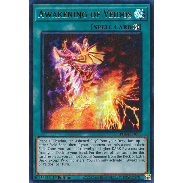 Awakening of Veidos - PHNI-EN095 - Ultra Rare