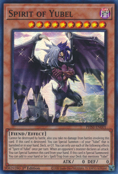 Spirit of Yubel - PHNI-EN001 - Super Rare 1