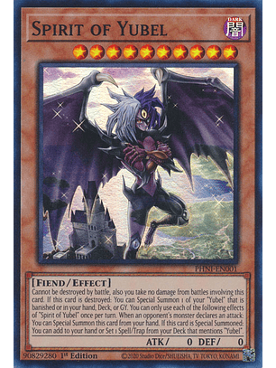Spirit of Yubel - PHNI-EN001 - Super Rare