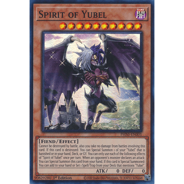 Spirit of Yubel - PHNI-EN001 - Super Rare