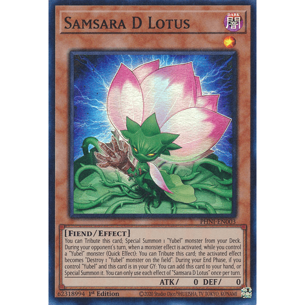 Samsara D Lotus - PHNI-EN003 - Super Rare