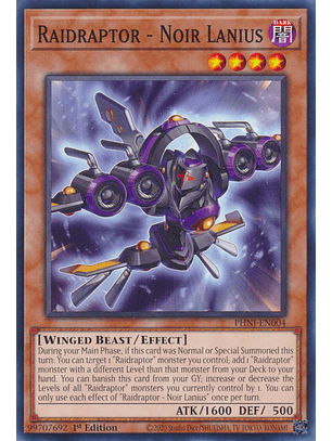 Raidraptor - Noir Lanius - PHNI-EN004 - Common 