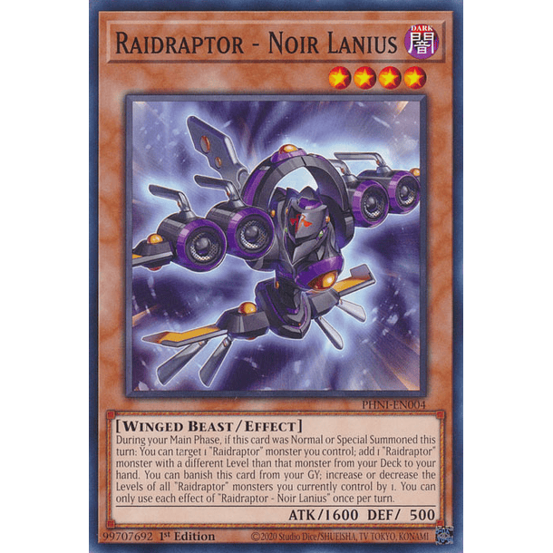 Raidraptor - Noir Lanius - PHNI-EN004 - Common 