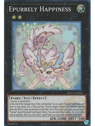 Epurrely Happiness - OP21-EN014 - Super Rare