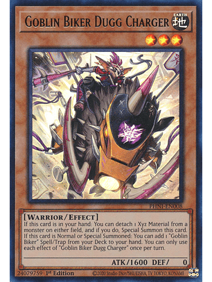 Goblin Biker Dugg Charger - PHNI-EN008 - Ultra Rare