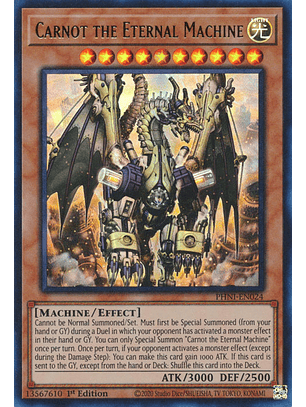 Carnot the Eternal Machine - PHNI-EN024 - Ultra Rare