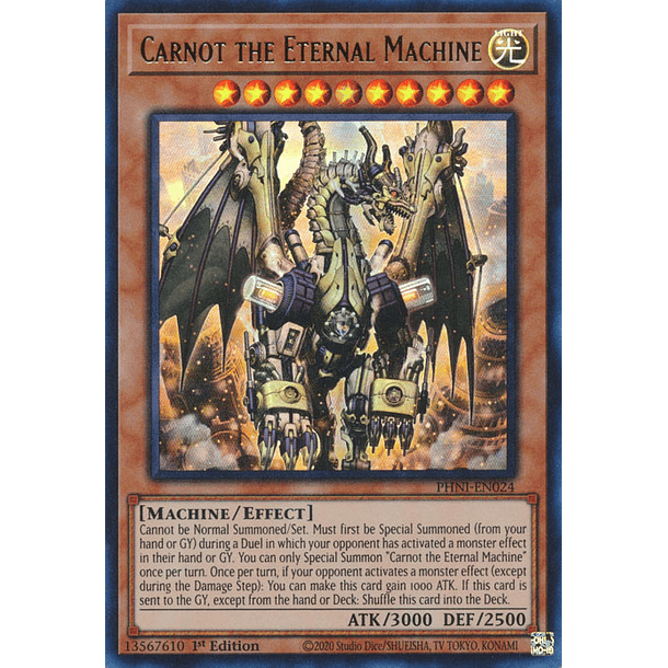 Carnot the Eternal Machine - PHNI-EN024 - Ultra Rare