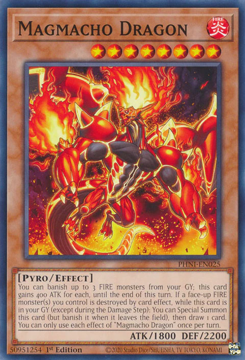 Magmacho Dragon - PHNI-EN025 - Common 