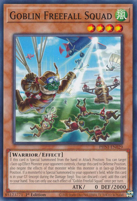 Goblin Freefall Squad - PHNI-EN029 - Common 