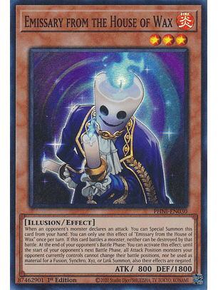 Emissary from the House of Wax - PHNI-EN030 - Super Rare