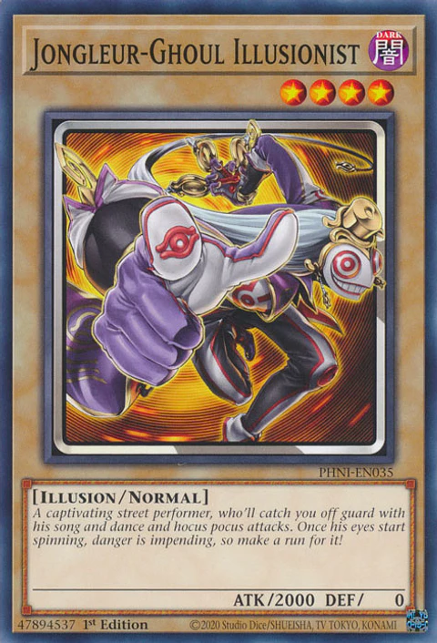 Jongleur-Ghoul Illusionist - PHNI-EN035 - Common 