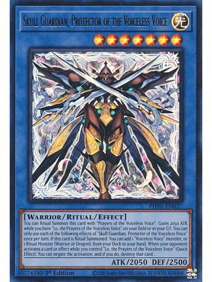 Skull Guardian, Protector of the Voiceless Voice - PHNI-EN037 - Ultra Rare