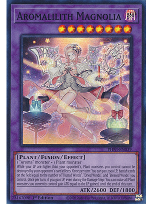 Aromalilith Magnolia - PHNI-EN039 - Super Rare