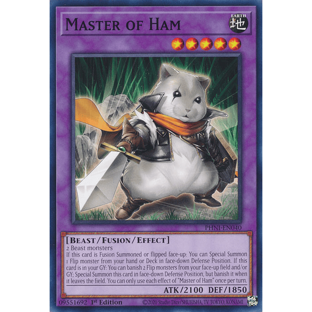 Master of Ham - PHNI-EN040 - Common 