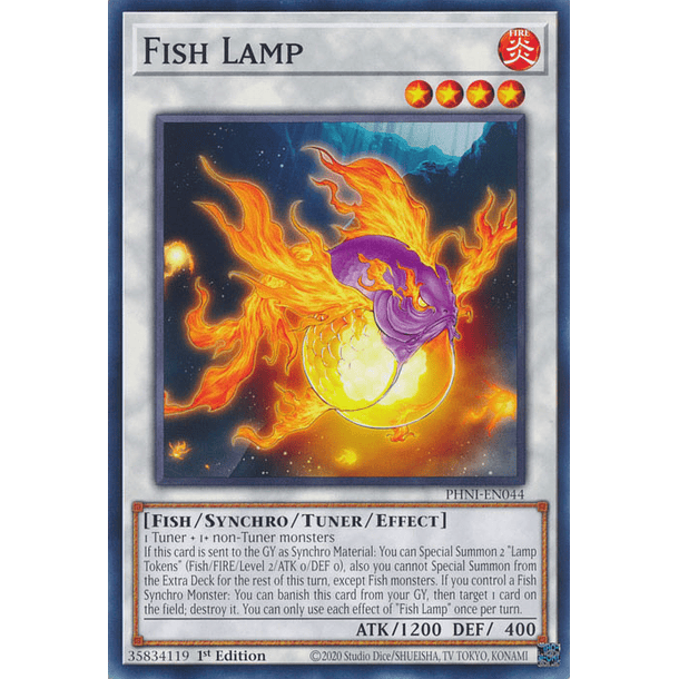 Fish Lamp - PHNI-EN044 - Common 