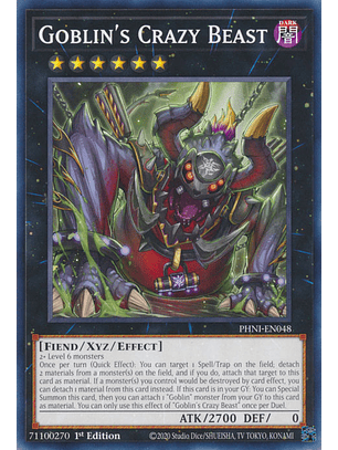 Goblin's Crazy Beast - PHNI-EN048 - Common 