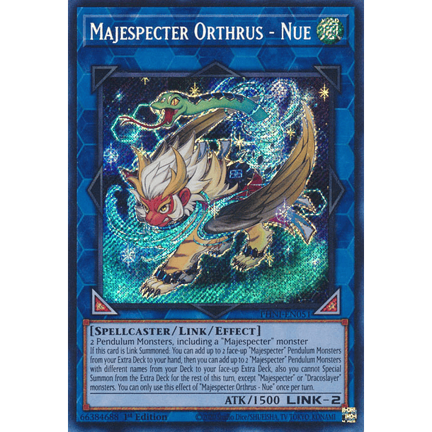 Majespecter Orthrus - Nue - PHNI-EN051 - Secret Rare
