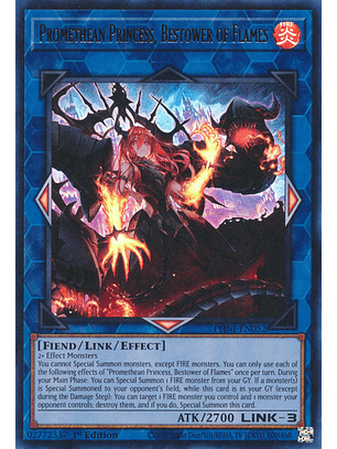 Promethean Princess, Bestower of Flames - PHNI-EN052 - Ultra Rare