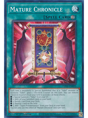 Mature Chronicle - PHNI-EN055 - Common