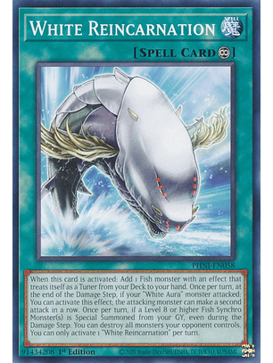 White Reincarnation - PHNI-EN058 - Common 
