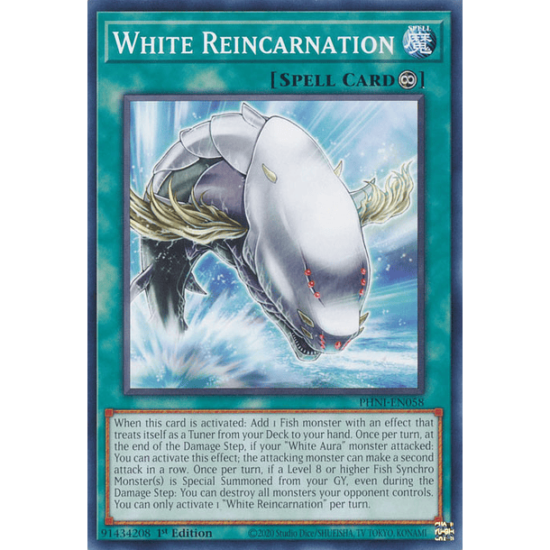 White Reincarnation - PHNI-EN058 - Common 