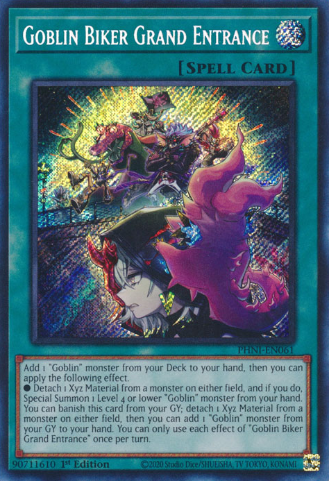 Goblin Biker Grand Entrance - PHNI-EN061 - Secret Rare 1