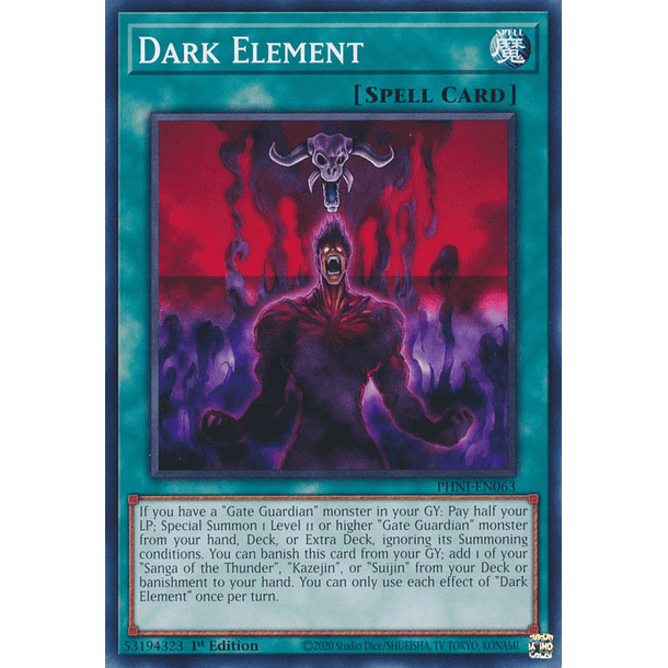 Dark Element - PHNI-EN063 - Common 