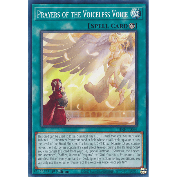 Prayers of the Voiceless Voice - PHNI-EN066 - Common 