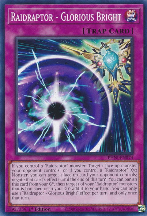 Raidraptor - Glorious Bright - PHNI-EN074 - Common 