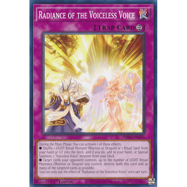 Radiance of the Voiceless Voice - PHNI-EN076 - Common 