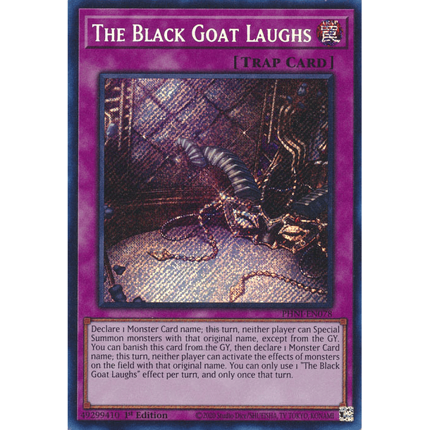 The Black Goat Laughs - PHNI-EN078 - Secret Rare