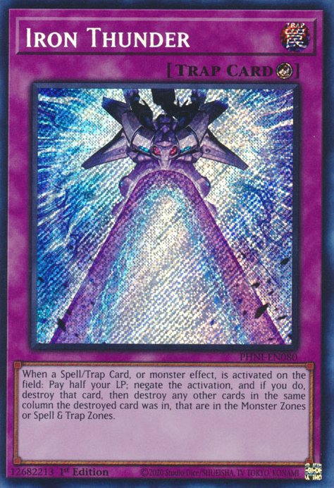 Iron Thunder - PHNI-EN080 - Secret Rare 1