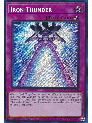 Iron Thunder - PHNI-EN080 - Secret Rare