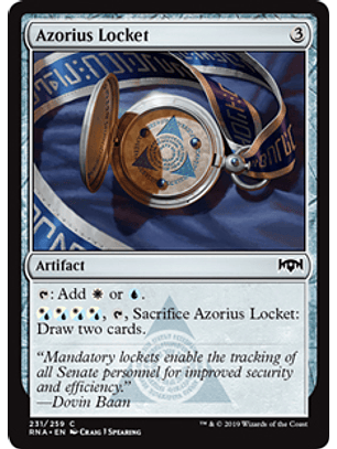 Azorius Locket - RNA - C