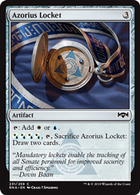 Azorius Locket - RNA - C