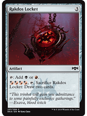 Rakdos Locket - RNA - C 