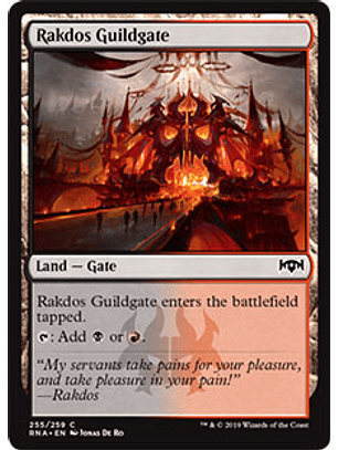 Rakdos Guildgate 255 - RNA - C 