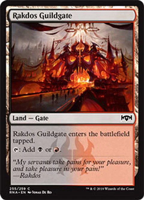 Rakdos Guildgate 255 - RNA - C 