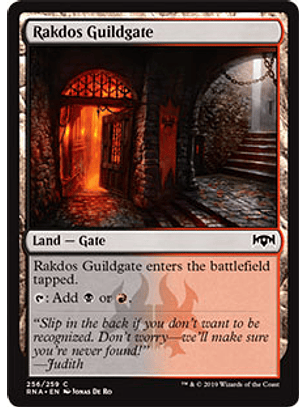 Rakdos Guildgate 256 - RNA - C
