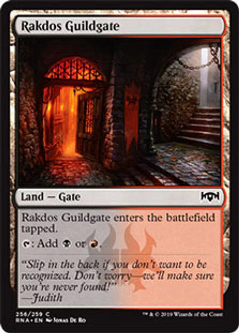 Rakdos Guildgate 256 - RNA - C