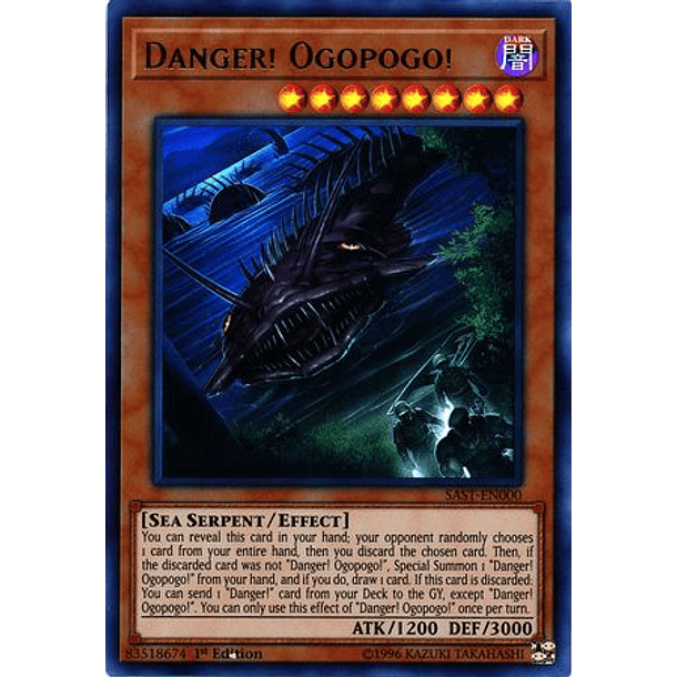 Danger! Ogopogo! - SAST-EN000 - Ultra Rare  