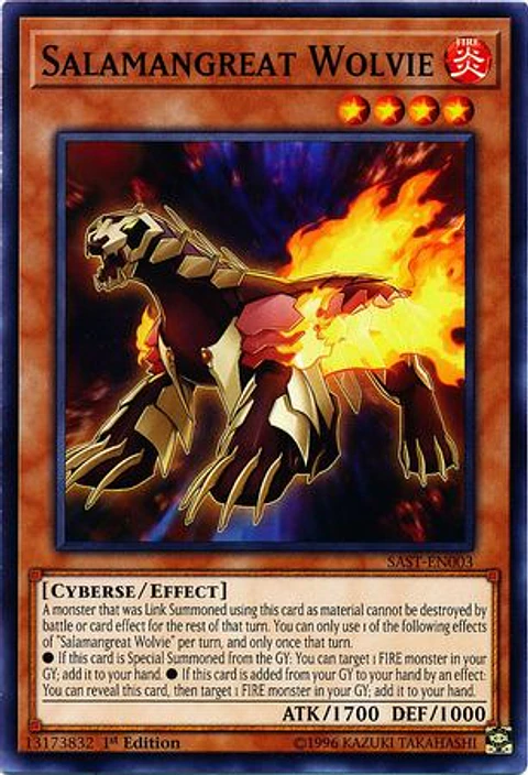 Salamangreat Wolvie - SAST-EN003 - Common  